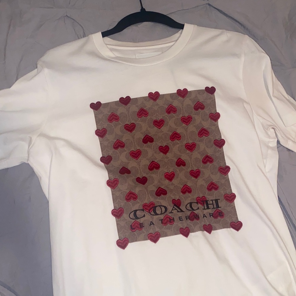 Coach Heart Signature Square Tee